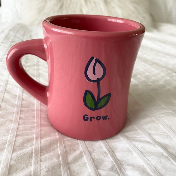 Life Is Good Vibrant Pink Mug - Picture 2 of 3